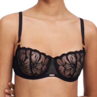 Chantelle Fleur Underwire Bra Black