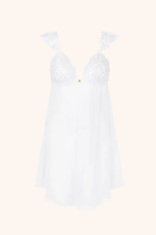 Slip Dress White