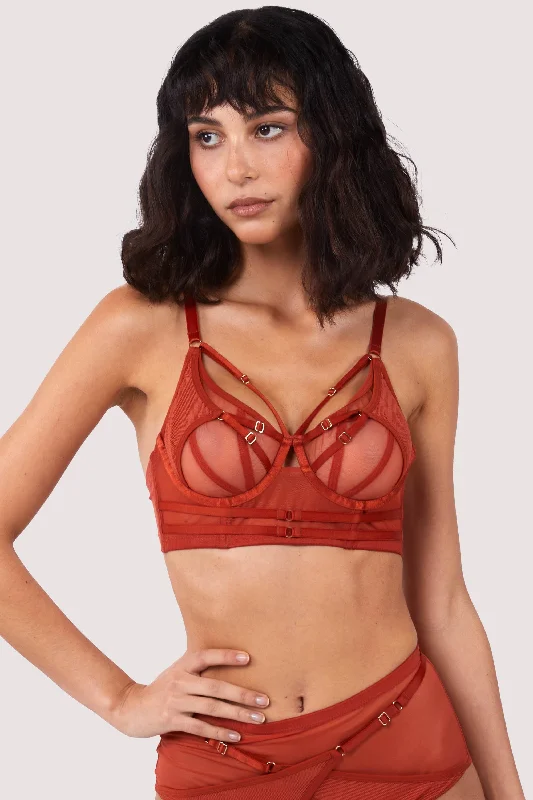 Eddie Rust Crossover Wrap Bra