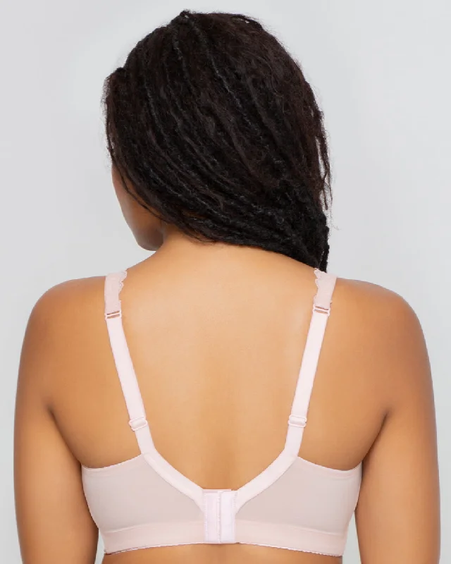 Luxe Lace Wireless Bra - Blushing Rose