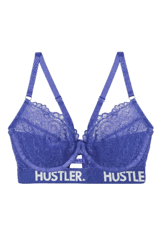 Branded Lace Blue Bra