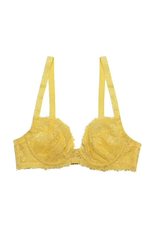 Ariana Yellow Everyday Plunge Bra