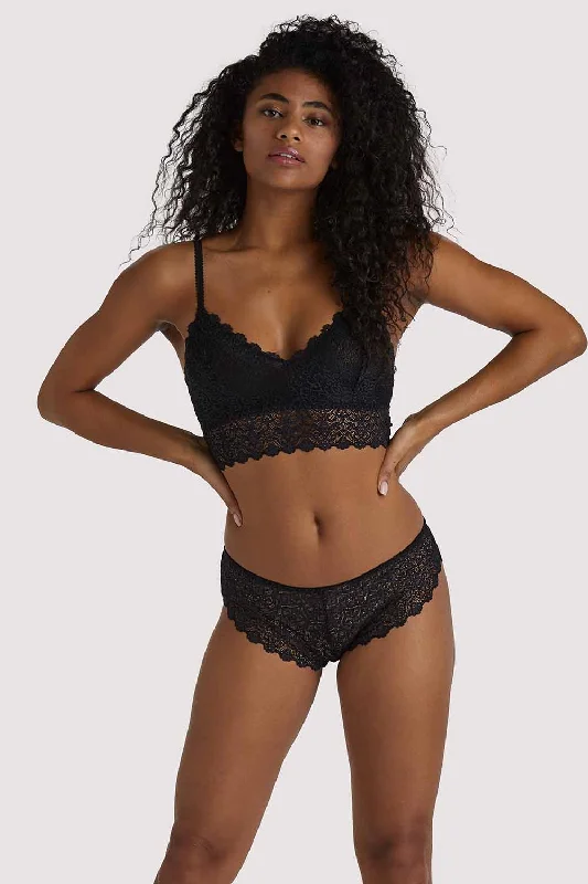 Ariana Black Lace Bralette