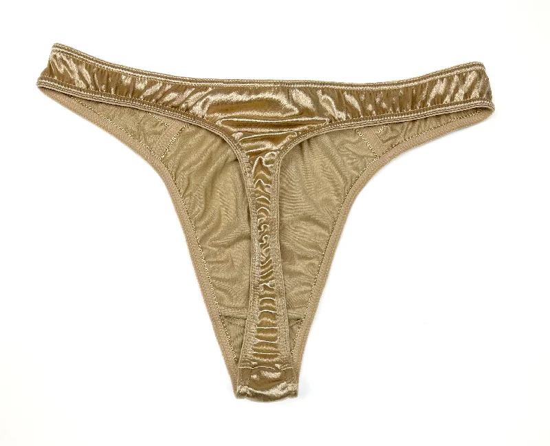 Arch Satin Thong