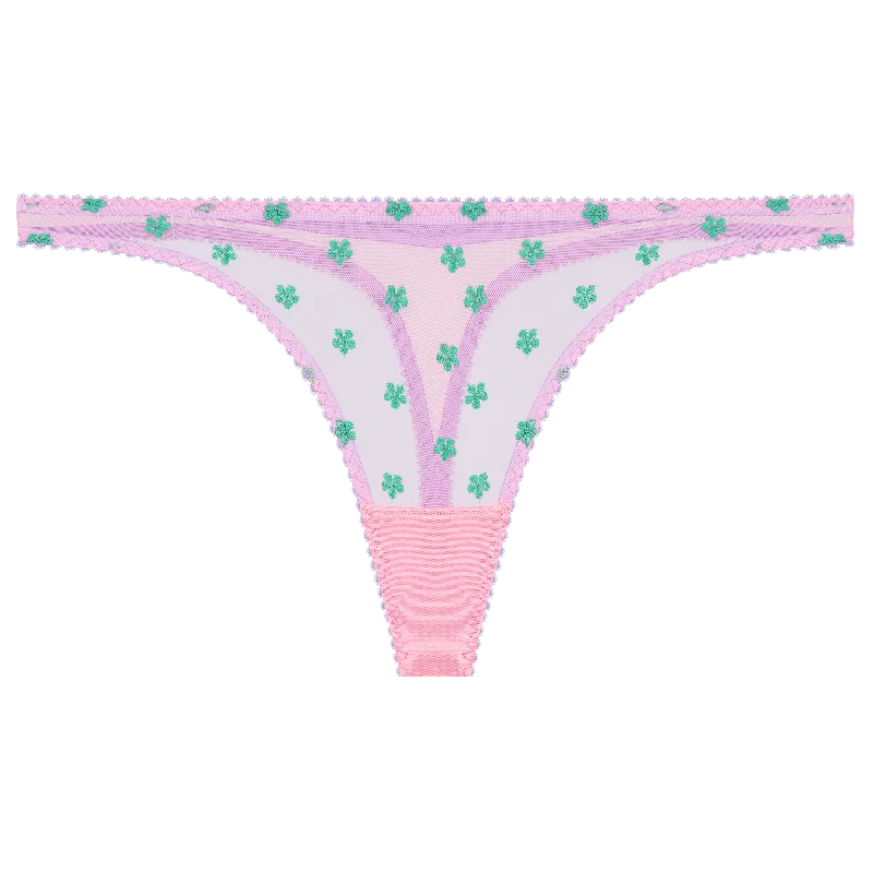 Arella Embroidery Thong