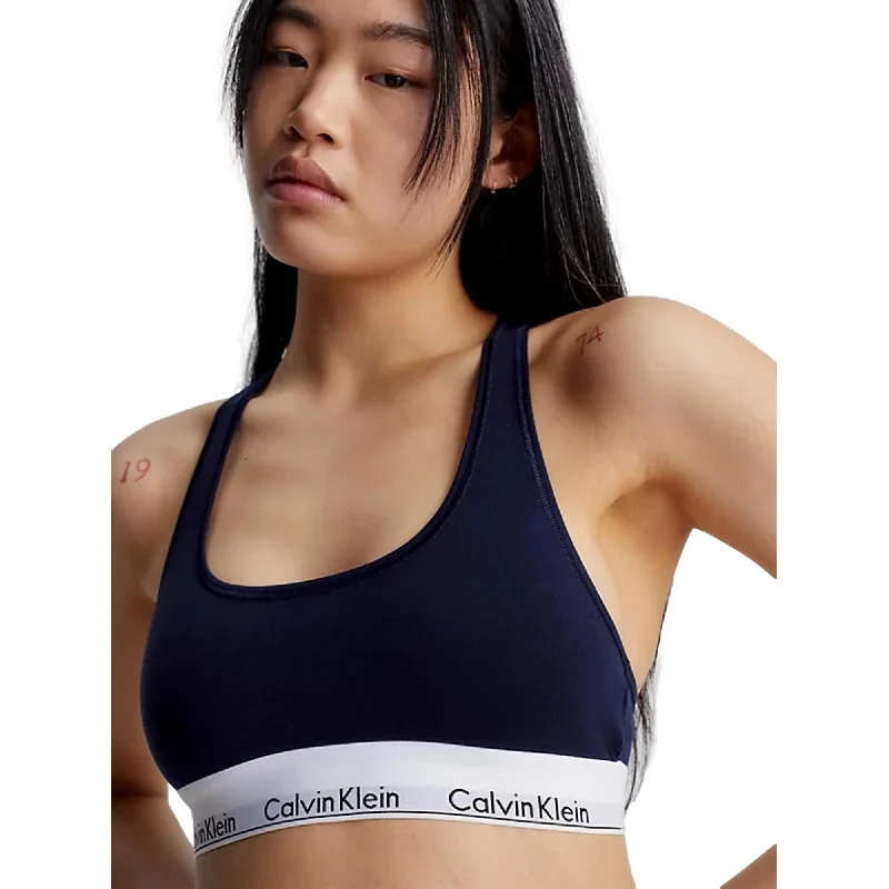 Calvin Klein Modern Cotton Bralette and Thong Set - Shoreline