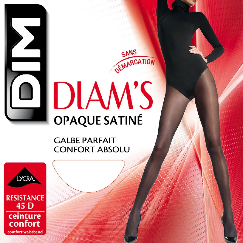 Collant Diam´s Opaque Satiné - Preto