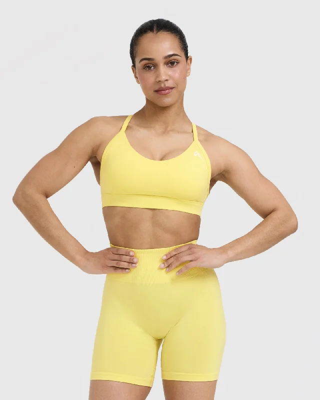 Everyday Sports Bra | Lemon Yellow