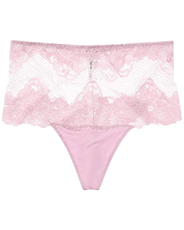 Le Mystere Lace Allure High-Waist Thong