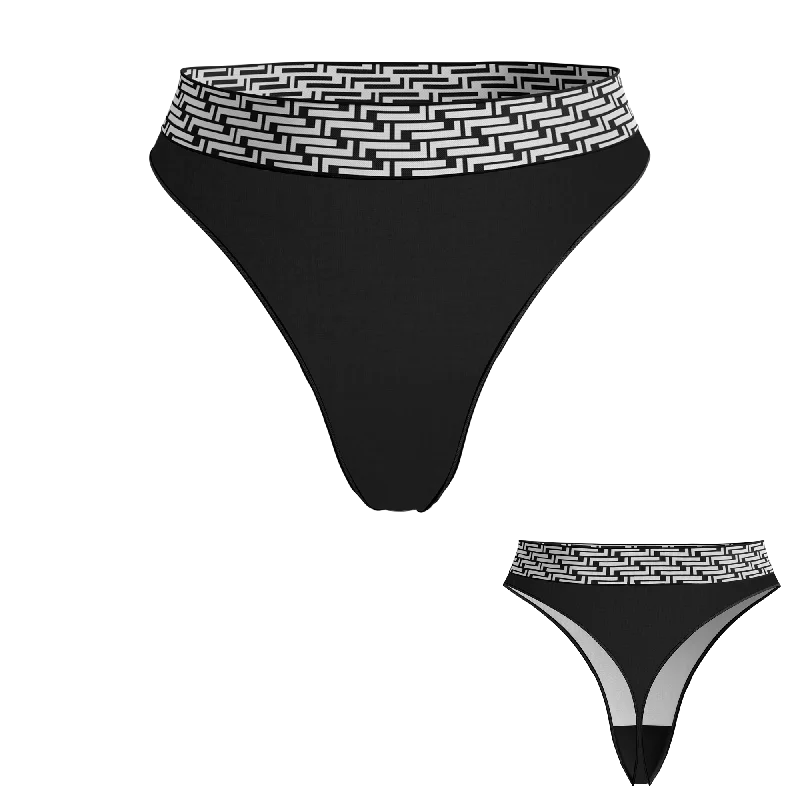 LL  COTTON THONG  2 PACK