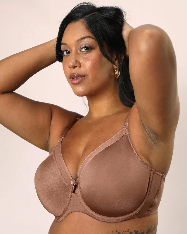 Silky Smooth Micro Unlined Bra - Sweet Tea