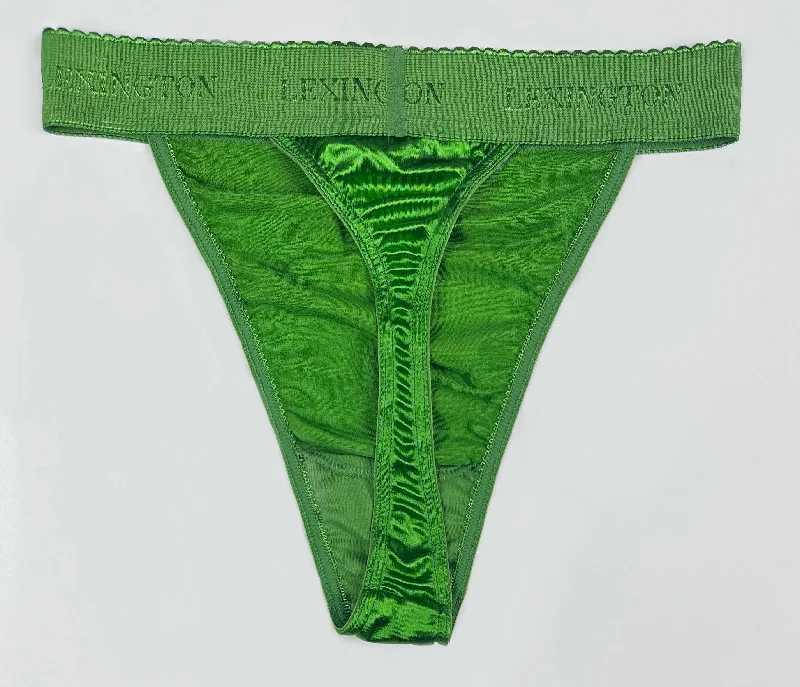 Rio Signature Waistband Satin Thong