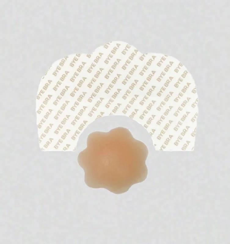 Strapless lift solution w. silicone nipple petals [Beige]