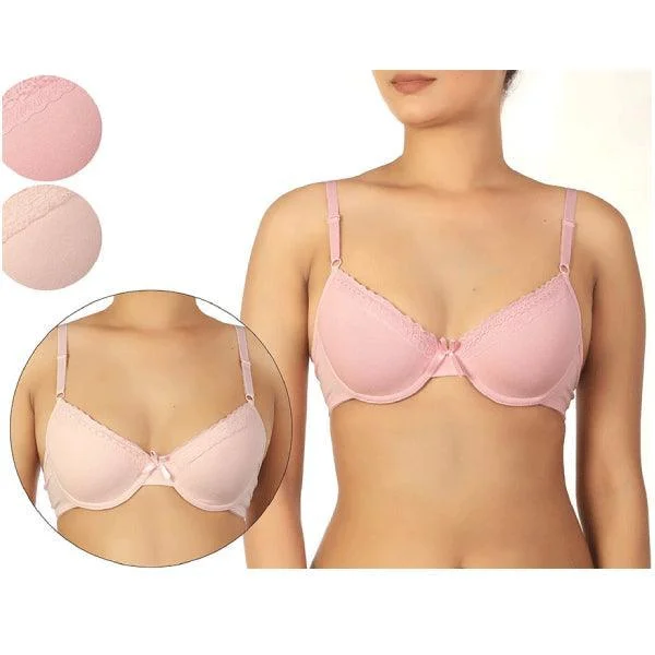 TAHARI Girl Pack Of 2 Cotton Bras | Cotton Bras For Women | Best cotton Bras | Teen bras