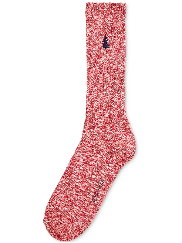 Womens Knt Marled Crew Socks