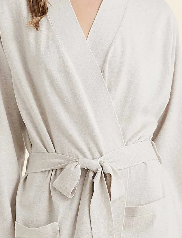 Cotton Cashmere Maxi Robe