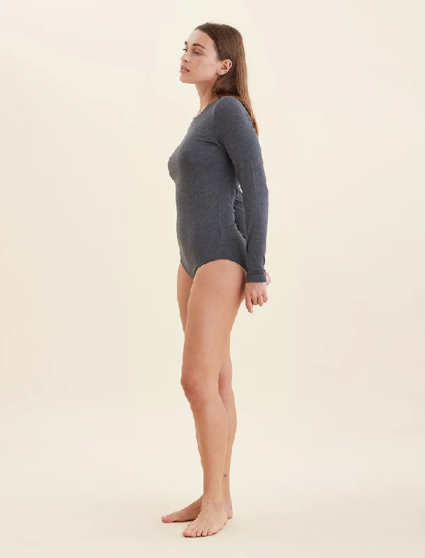 Lillian Soft Modal Long Sleeves Body Suit