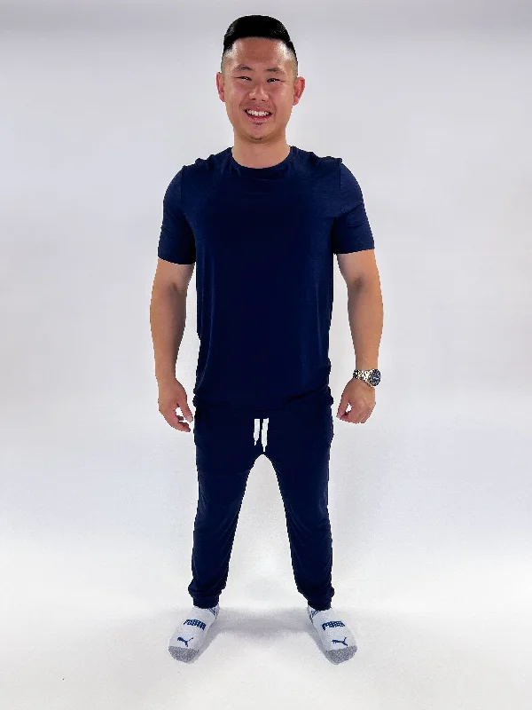 Unisex Short Sleeve Tee Bamboo | Oxford Navy