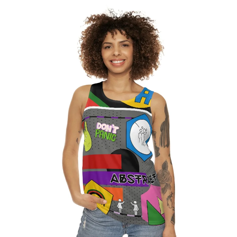 Unisex Tank Top (AOP) ABSTRACT FUN