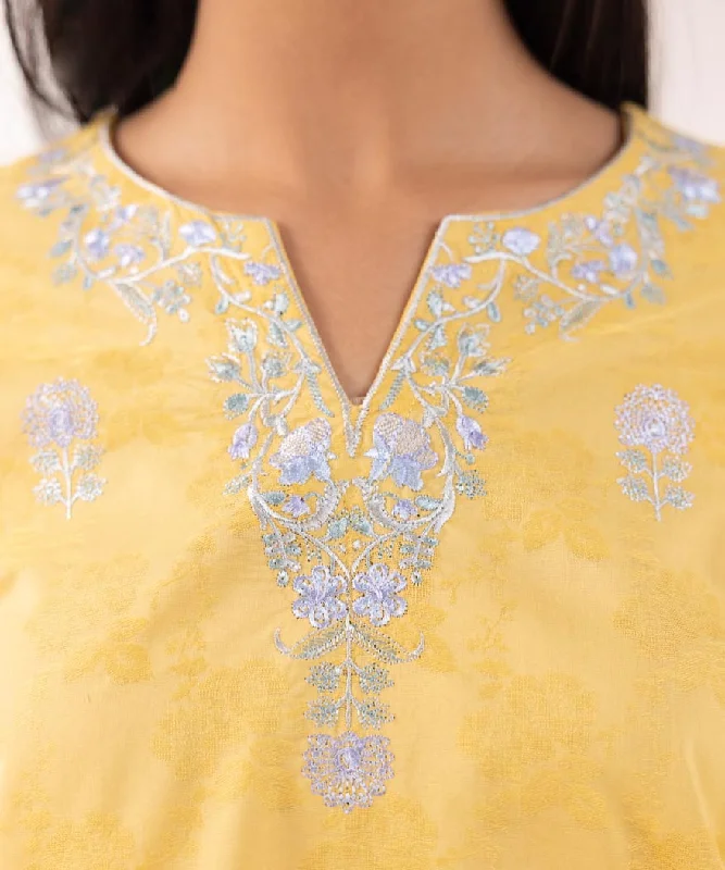 Embroidered Jacquard Shirt