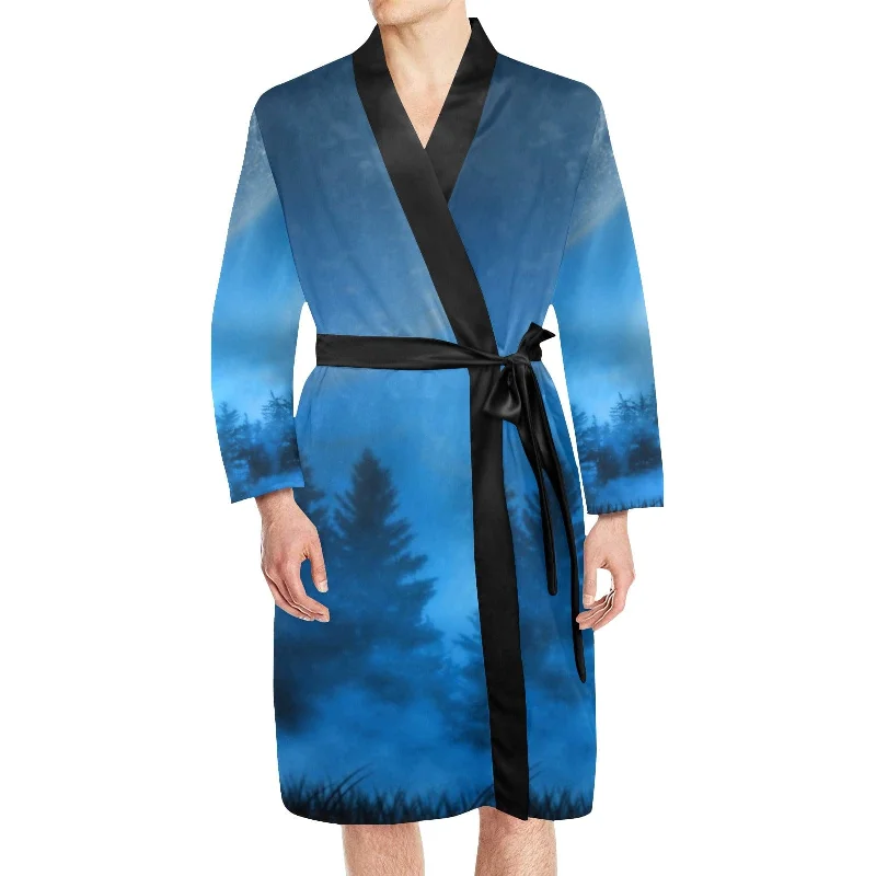 Men's Howling Wolf Night Robe