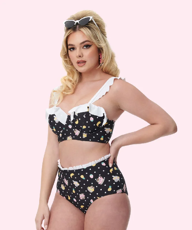 Pusheen Tropical Fruit Bikini Set