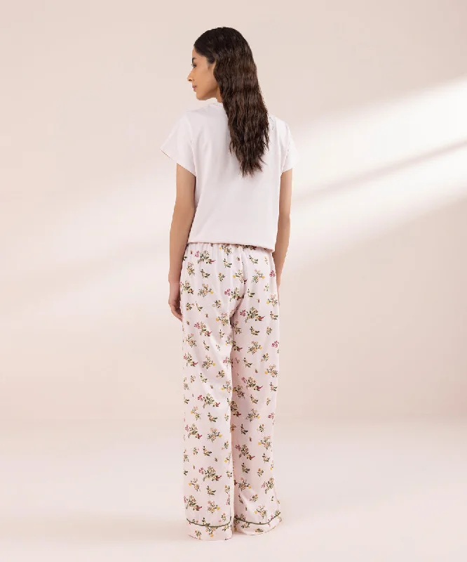 Printed Viscose Trousers