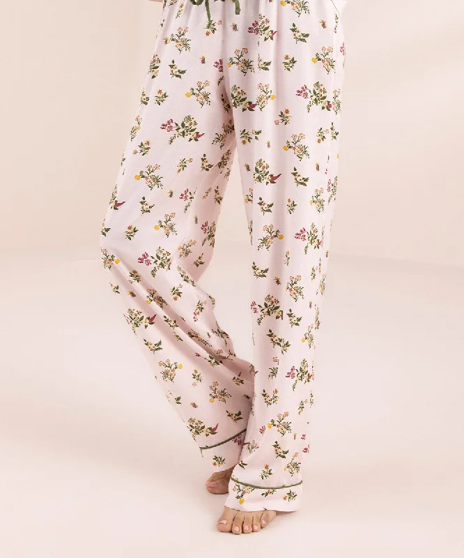 Printed Viscose Trousers